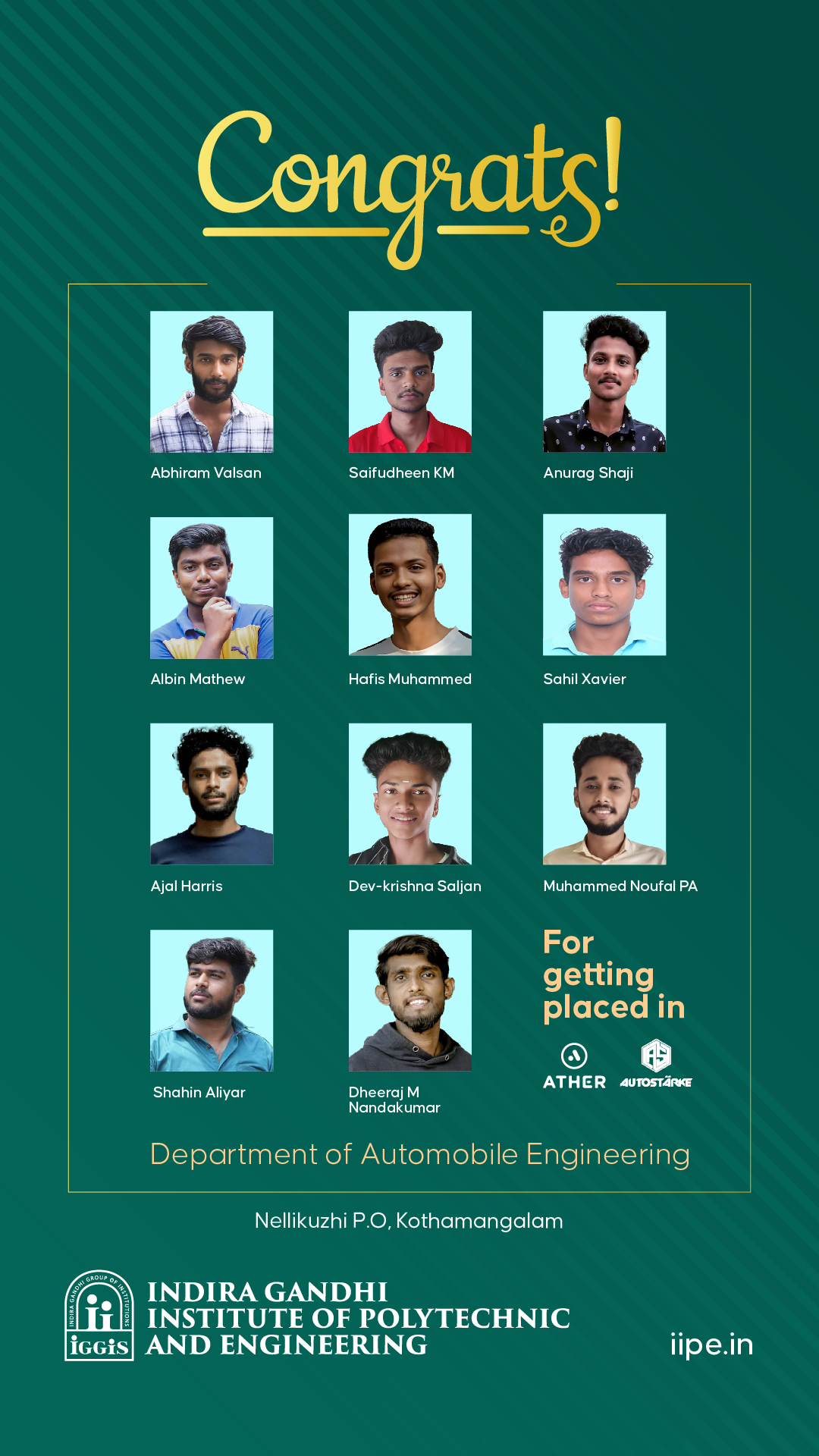 best engineering college in kerala